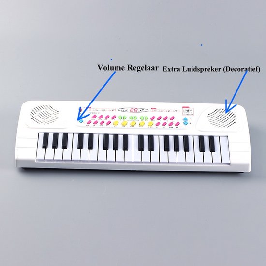 OodBlue Piano Keyboard 37 Toetsen Kinderkeyboard