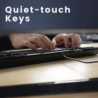 Perixx PERIBOARD-220H Wired USB Keyboard