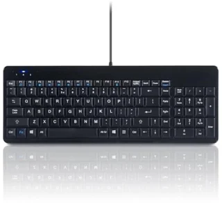 Perixx PERIBOARD-220H Wired USB Keyboard - US Layout