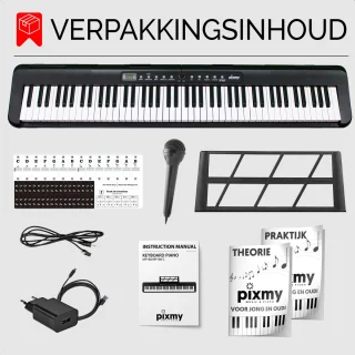 PIXMY MP188(KO) Keyboard Piano 88 Keys
