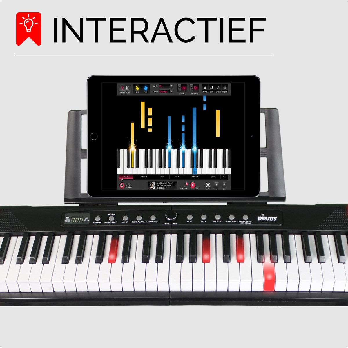 PIXMY MP188(KO) Keyboard Piano 88 Keys