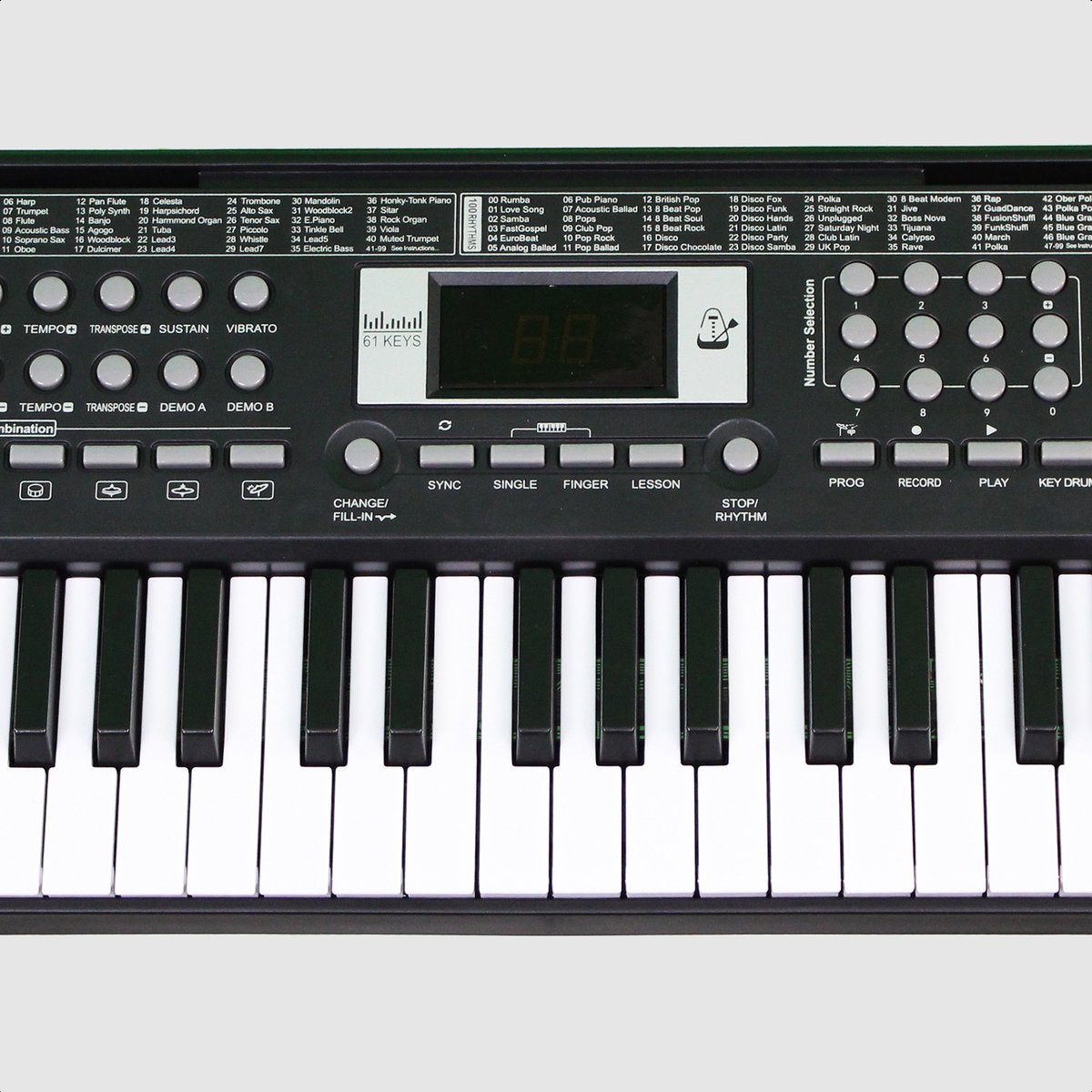 PIXMY MP20 Keyboard Piano 61 toetsen