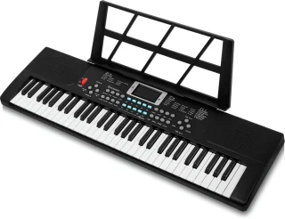 PlayOn Keyboard Digitale Piano 61 Toetsen Zwart