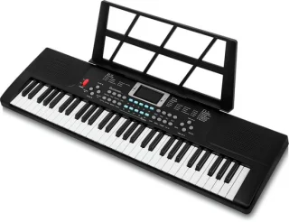 PlayOn Keyboard Digitale Piano 61 Toetsen Zwart