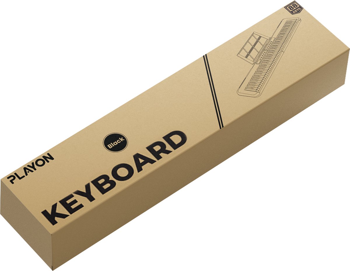PlayOn Keyboard Digitale Piano 88 toetsen