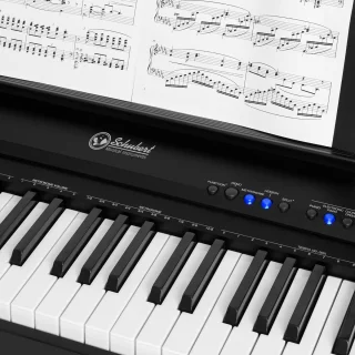 Preludio 88-toetsen keyboard zwart