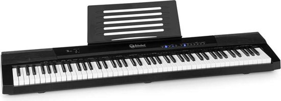 Preludio 88-toetsen keyboard zwart