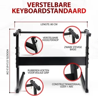 Pyle Elektrische Piano 61 Toetsen Keyboard