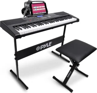 Pyle Elektrische Piano 61 Toetsen Keyboard