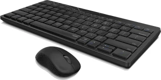 Rapoo 8000M Draadloze Combo Toetsenbord en Muis Zwart QWERTY US
