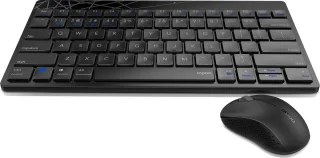 Rapoo 8000M Draadloze Combo Toetsenbord en Muis Zwart QWERTY US