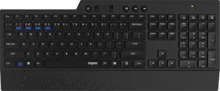 Rapoo 8200T draadloze desktop set zwart QWERTY US