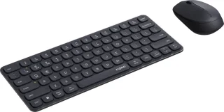 Rapoo 9010M Toetsenbord en Muis Set Zwart QWERTY