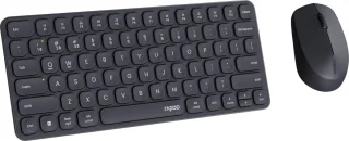 Rapoo 9010M Toetsenbord en Muis Set Zwart QWERTY