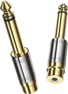 RCA naar 6.35mm audio-adapter