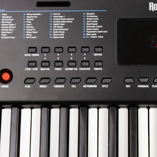RJ361 61 Toetsen Keyboard Piano Zwart review