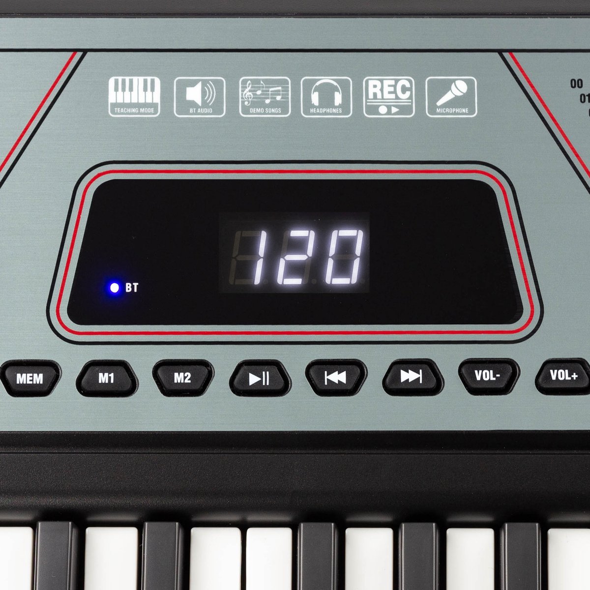 RockJam 61-toetsen Keyboard Piano Set