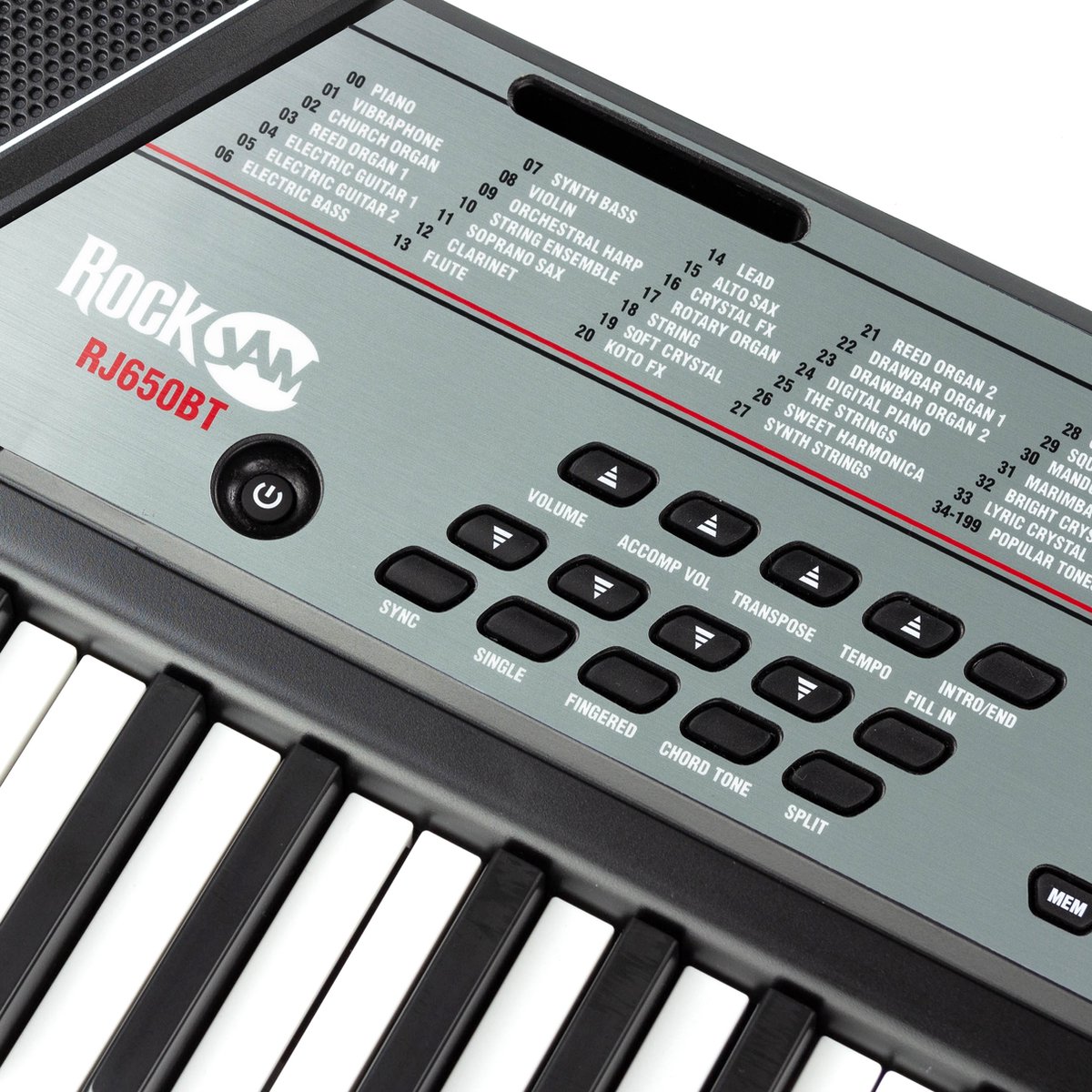 RockJam 61-toetsen Keyboard Piano Set