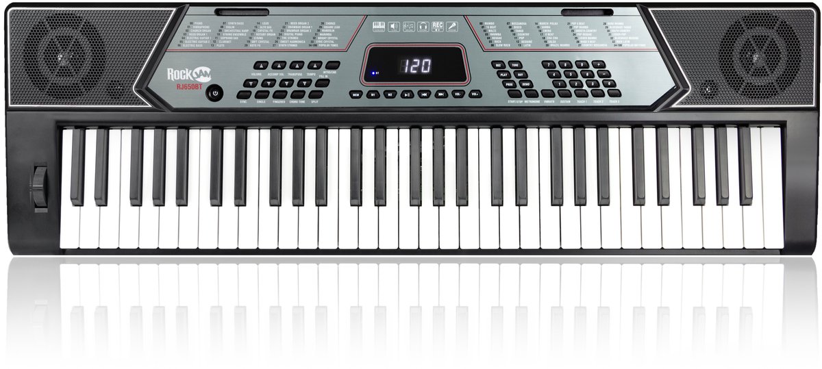 RockJam 61-toetsen Keyboard Piano Set