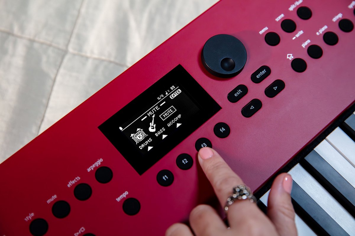 Roland GO:KEYS 3 Dark Red Keyboard 61 toetsen