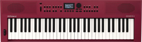 Roland GO:KEYS 3 Dark Red Keyboard 61 toetsen