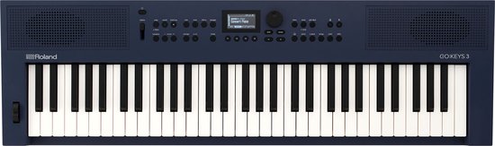 Roland GO:KEYS 3 Midnight Blue Keyboard 61 toetsen