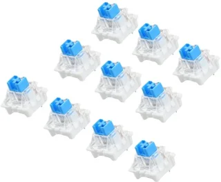 Set Blauwe Tactiele Mechanische Switches review