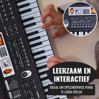 SEZGoods Elektrische Piano 61 Toetsen
