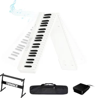 ShopVlot opvouwbaar keyboard piano 88 toetsen