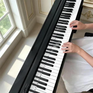 Wat vinden we goed aan de Siliconen pianostickers voor 61 toetsen wit