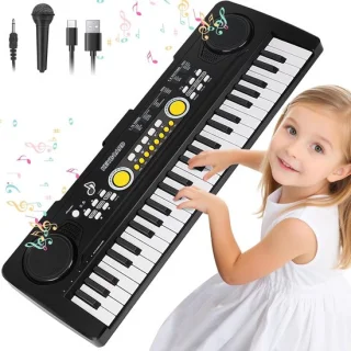 SnelShoppen keyboard piano speelgoed voor kinderen zwart review