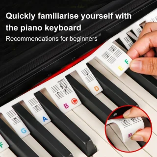 Solidchoice 88-toetsen Piano Keyboard Stickers