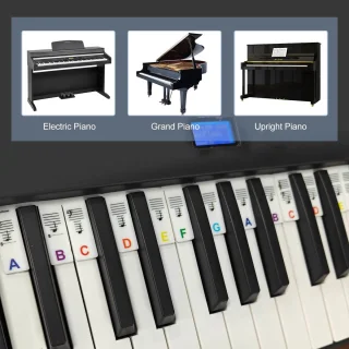 Solidchoice 88-toetsen Piano Keyboard Stickers