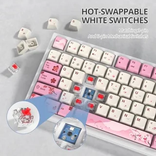 SOLIDEE Wired Mechanical Keyboard 82-Key 75%