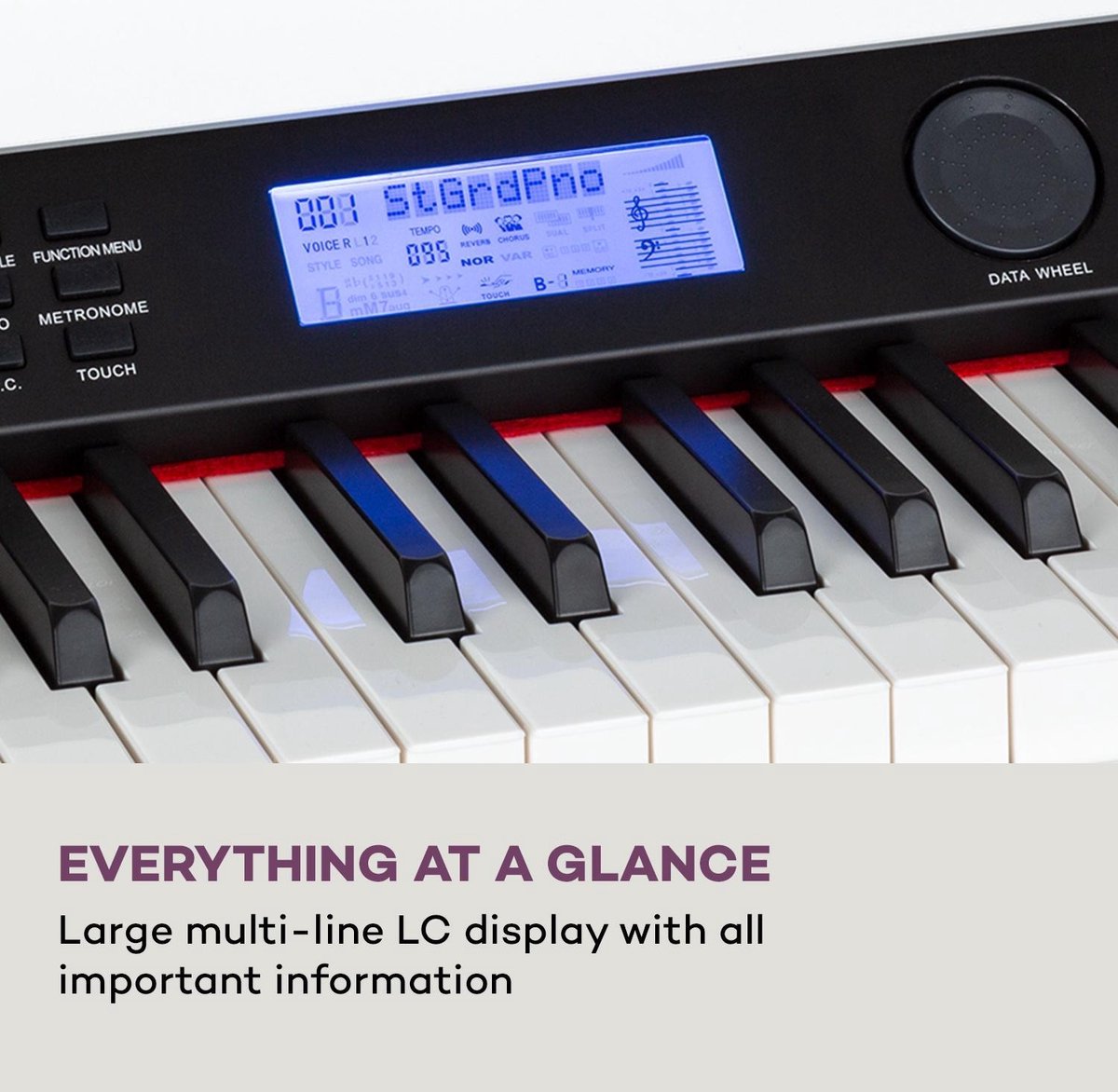 Subi 88 Harmony Elektrische Piano 88 toetsen
