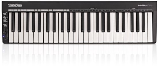 SubZero ControlKey49S — Slimme, draagbare 49-toets controller voor creatieve workflow