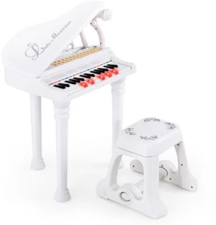 SureDeal® elektronisch pianotoetsenbord wit
