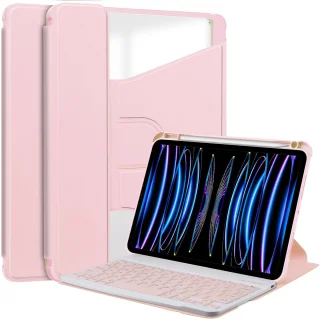 De Toetsenbordhoes voor iPad 11 (A16) 2025 / iPad 10e 10,9'' 2022 - Roze in één oogopslag