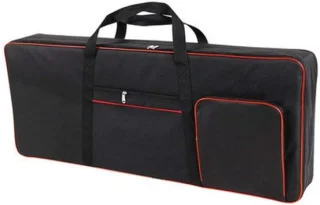 Toetsenbordtas voor 61-toetsen Elektrische Piano - Duurzame Oxford Doek Gig Bag met Schuimvulling