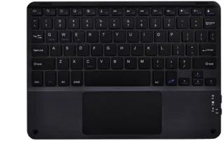 De Universeel Touchpad Toetsenbord Tablet L Zwart in één oogopslag