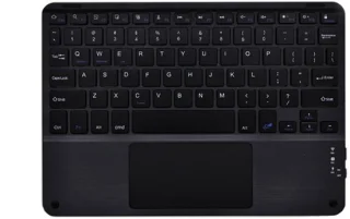 Universeel Touchpad Toetsenbord Tablet L Zwart review