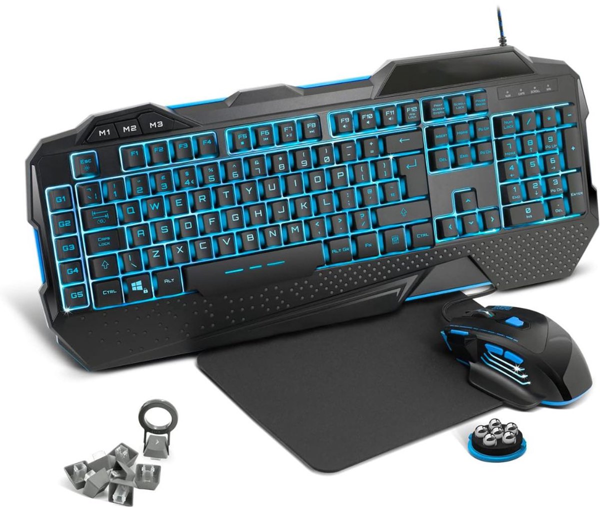 De VELTRR® Mechanical Gaming Keyboard Zwart in één oogopslag