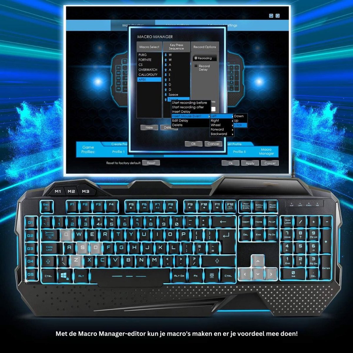 Wat vinden we goed aan de VELTRR® Mechanical Gaming Keyboard Zwart