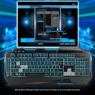 VELTRR® Mechanical Gaming Keyboard Zwart