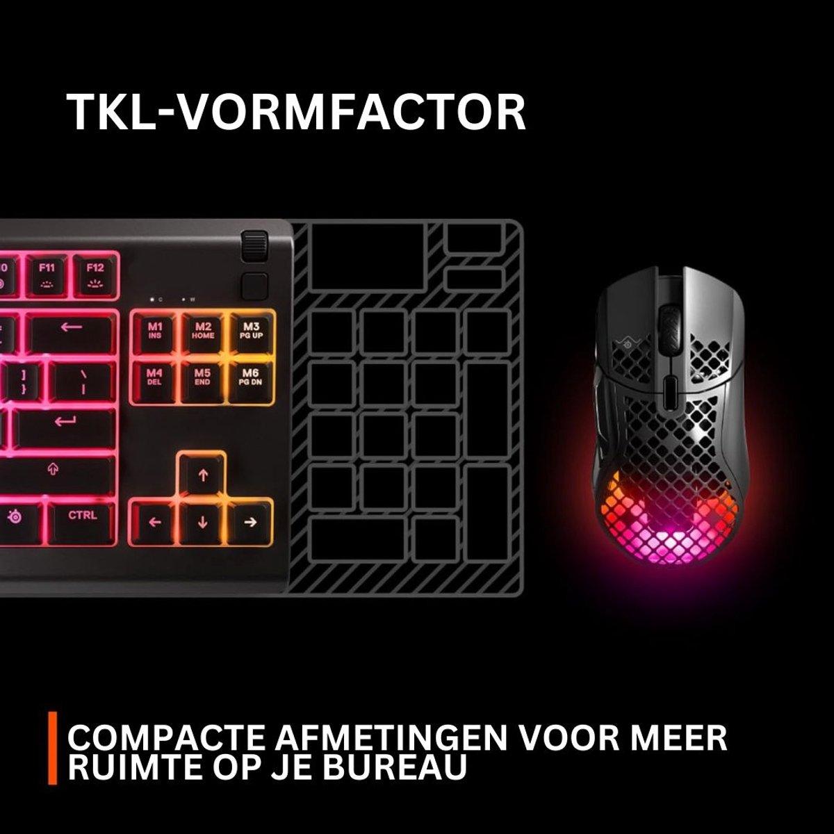 VELTRR Mechanisch Gaming Keyboard Zwart
