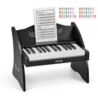 VEVOR Houten Kinderkeyboard Digitaal Keyboard voor Kinderen Zwart review