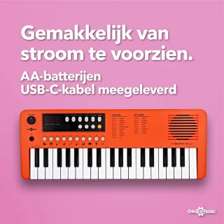 VISIONKEY-1 Draadloos Minikeyboard Oranje