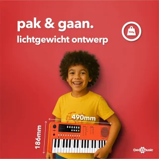 VISIONKEY-1 Draadloos Minikeyboard Oranje