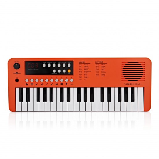 VISIONKEY-1 Draadloos Minikeyboard Oranje review