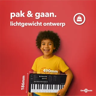 VISIONKEY-1 Minikeyboard 37 toetsen draagbaar